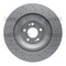 Dynamic Friction Co Dfc Geospec Coated Rotor - Drilled, 624-63111 624-63111 - alternate 5